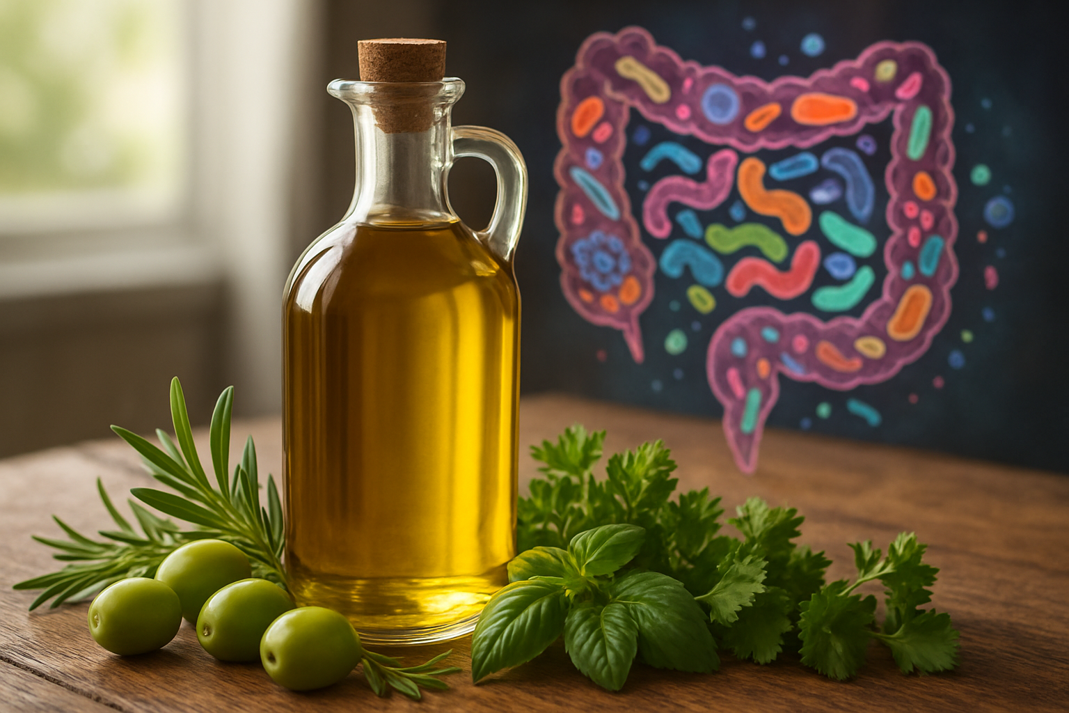 Uleiul de măsline și microbiomul intestinal – conexiunea fascinantă