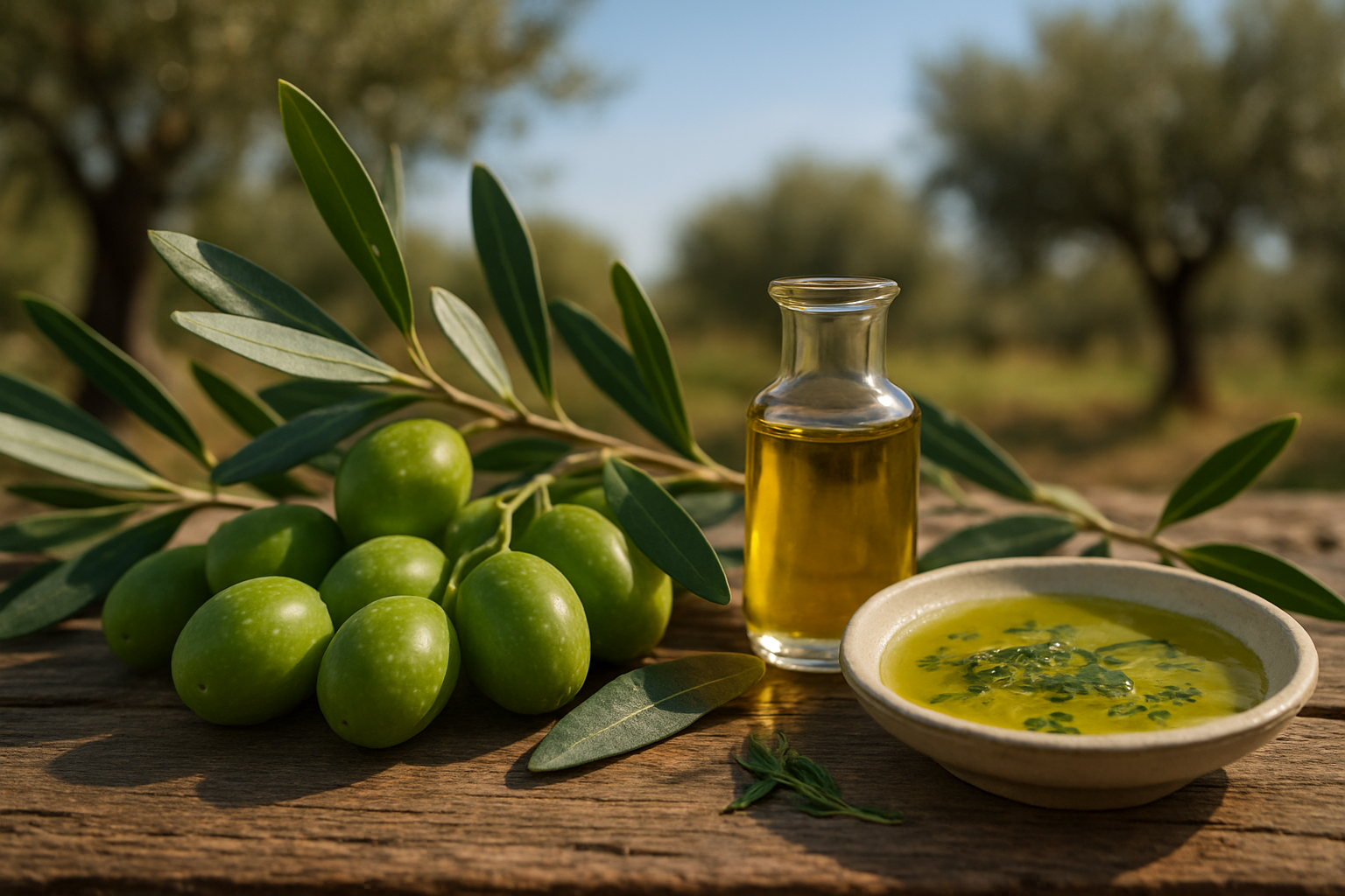 Tyrosol și hydroxytyrosol – antioxidanții uleiului de măsline
