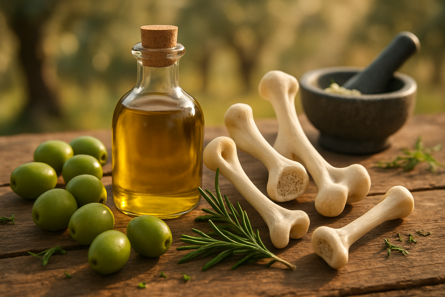 Uleiul de măsline și osteoporoza – protejează oasele