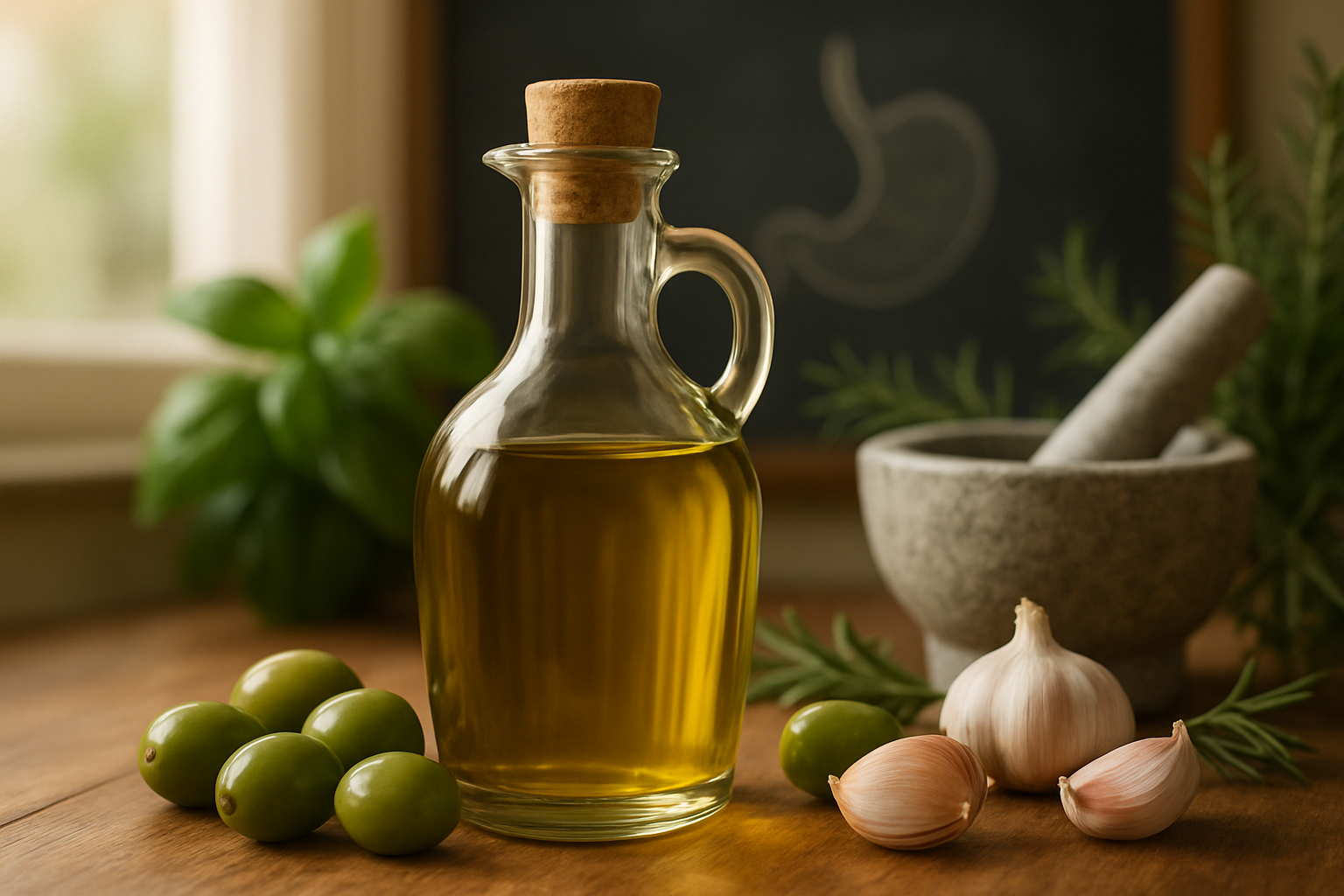 Uleiul de măsline și refluxul gastric – ajutor sau pericol?