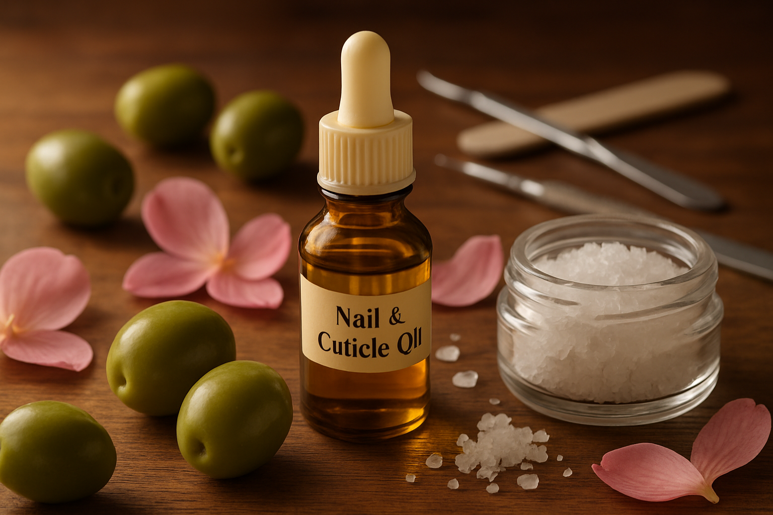 Ulei de măsline pentru unghii și cuticule – îngrijire naturală acasă